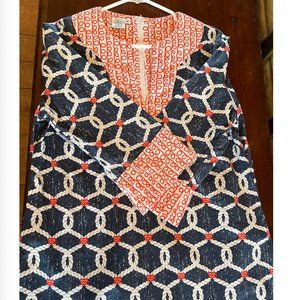 Hand-Sewn by One Fun Summer Nautical Tunic